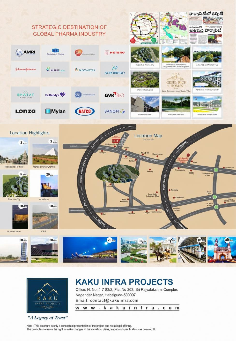 Green Rich Homes brochure without logo